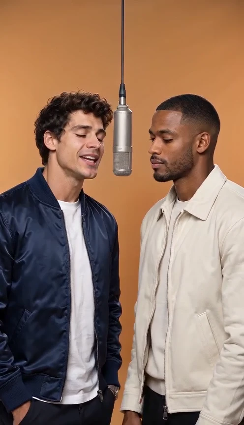Orange-booth duo: lead + response